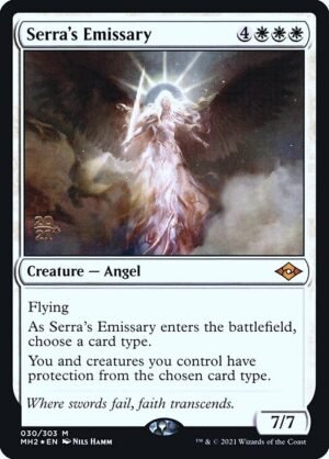 Serra's Emissary - Foil<br /><span class="collector-number">Collector No. 30s</span>