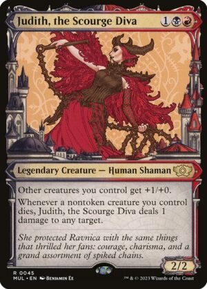 Judith, the Scourge Diva - Foil<br /><span class="collector-number">Collector No. 45</span>
