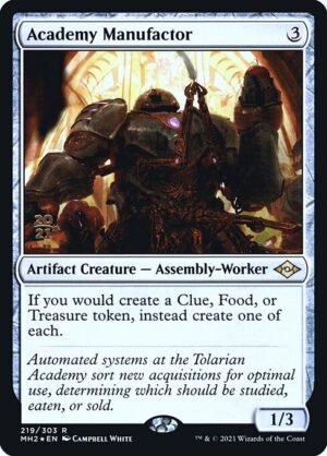 Academy Manufactor - Foil<br /><span class="collector-number">Collector No. 219s</span>