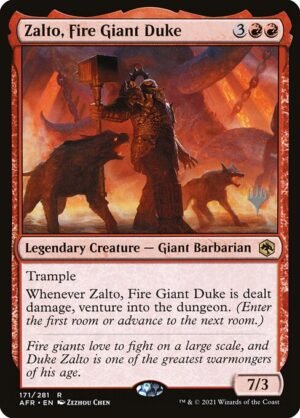 Zalto, Fire Giant Duke<br /><span class="collector-number">Collector No. 171p</span>