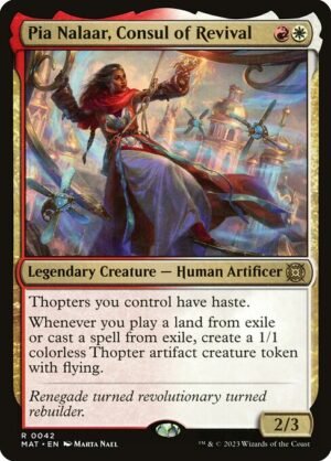 Pia Nalaar, Consul of Revival - Foil<br /><span class="collector-number">Collector No. 42</span>