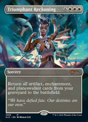 Triumphant Reckoning - Foil<br /><span class="collector-number">Collector No. 1005</span>