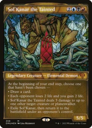 Sol'Kanar the Tainted - Foil<br /><span class="collector-number">Collector No. 359</span>