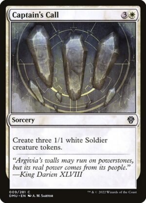 Captain's Call - Foil<br /><span class="collector-number">Collector No. 9</span>