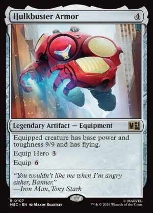 Hulkbuster Armor<br /><span class="collector-number">Collector No. 107</span>