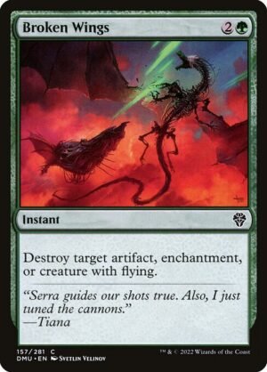 Broken Wings - Foil<br /><span class="collector-number">Collector No. 157</span>