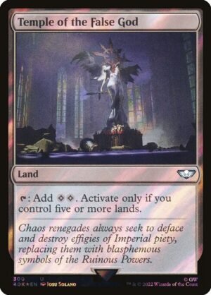 Temple of the False God Surge - Surge Foil<br /><span class="collector-number">Collector No. 300★</span>