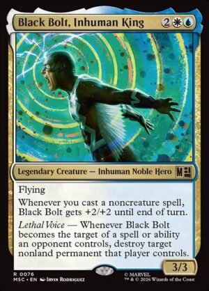 Black Bolt, Inhuman King<br /><span class="collector-number">Collector No. 76</span>