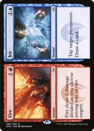 Fire // Ice - Etched<br /><span class="collector-number">Collector No. 290</span>