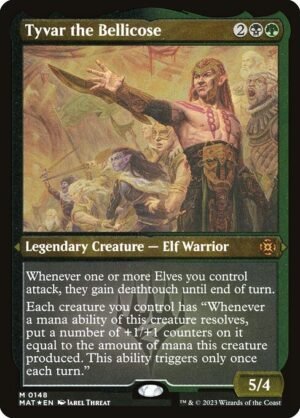 Tyvar the Bellicose - Etched<br /><span class="collector-number">Collector No. 148</span>