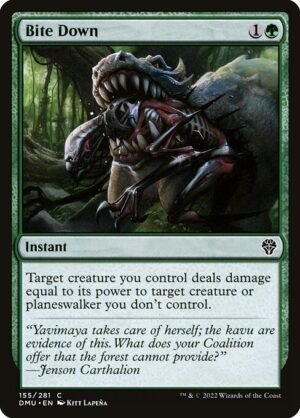Bite Down - Foil<br /><span class="collector-number">Collector No. 155</span>