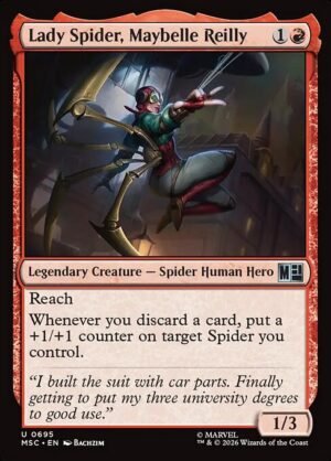 Lady Spider, Maybelle Reilly<br /><span class="collector-number">Collector No. 695</span>