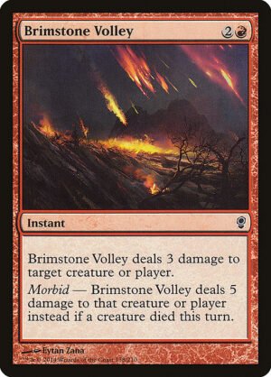 Brimstone Volley<br /><span class="collector-number">Collector No. 138</span>