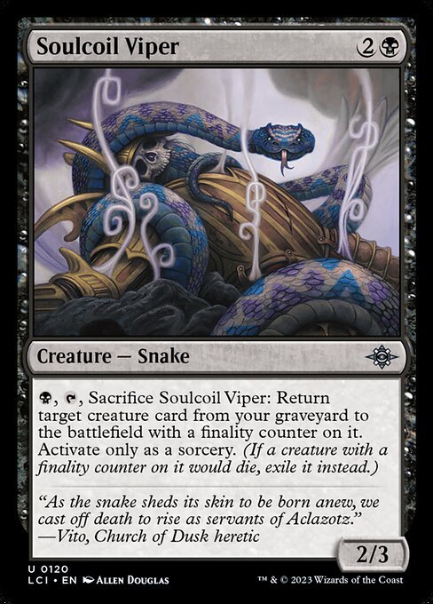 Soulcoil Viper - Foil<br /><span class="collector-number">Collector No. 120</span>