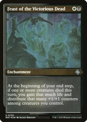 Feast of the Victorious Dead - Etched<br /><span class="collector-number">Collector No. 130</span>