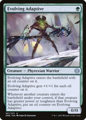 Evolving Adaptive - Foil<br /><span class="collector-number">Collector No. 167</span>