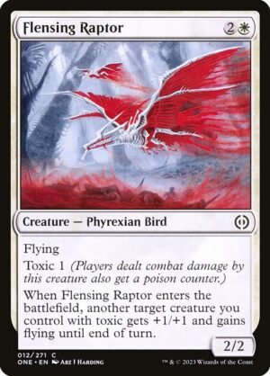 Flensing Raptor - Foil<br /><span class="collector-number">Collector No. 12</span>