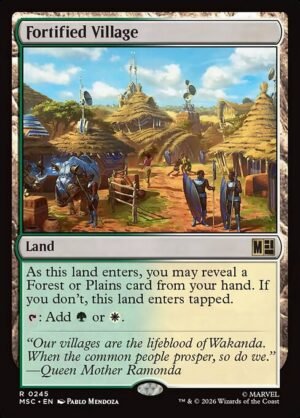 Fortified Village<br /><span class="collector-number">Collector No. 245</span>