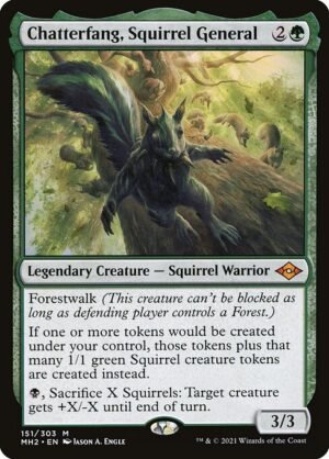 Chatterfang, Squirrel General<br /><span class="collector-number">Collector No. 151</span>