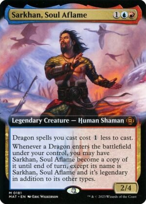 Sarkhan, Soul Aflame - Foil<br /><span class="collector-number">Collector No. 181</span>