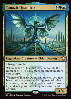 Tanazir Quandrix<br /><span class="collector-number">Collector No. 332</span>