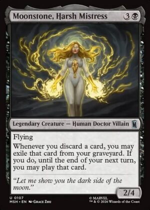 Moonstone, Harsh Mistress<br /><span class="collector-number">Collector No. 107</span>