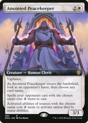 Anointed Peacekeeper - Foil<br /><span class="collector-number">Collector No. 383</span>
