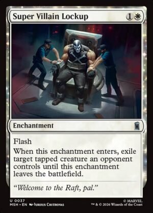 Super Villain Lockup<br /><span class="collector-number">Collector No. 37</span>