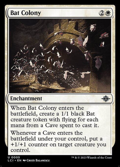 Bat Colony<br /><span class="collector-number">Collector No. 5</span>