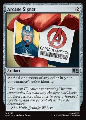 Arcane Signet<br /><span class="collector-number">Collector No. 191</span>
