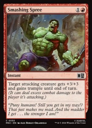 Smashing Spree<br /><span class="collector-number">Collector No. 555</span>