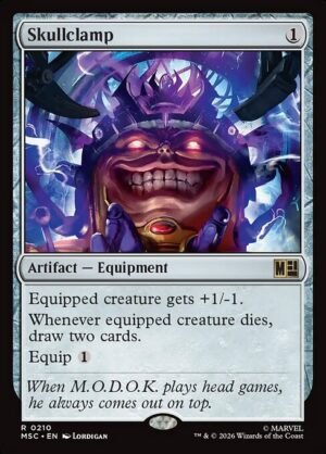 Skullclamp<br /><span class="collector-number">Collector No. 210</span>