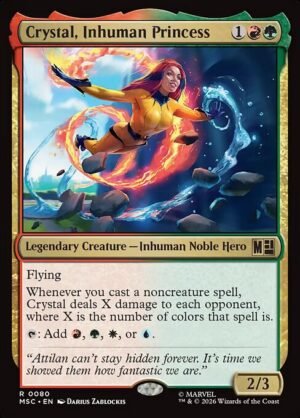 Crystal, Inhuman Princess<br /><span class="collector-number">Collector No. 80</span>