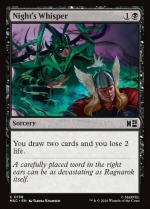 Night's Whisper<br /><span class="collector-number">Collector No. 158</span>