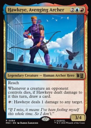 Hawkeye, Avenging Archer<br /><span class="collector-number">Collector No. 84</span>