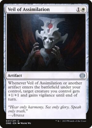 Veil of Assimilation - Foil<br /><span class="collector-number">Collector No. 37</span>