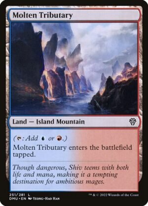 Molten Tributary - Foil<br /><span class="collector-number">Collector No. 251</span>