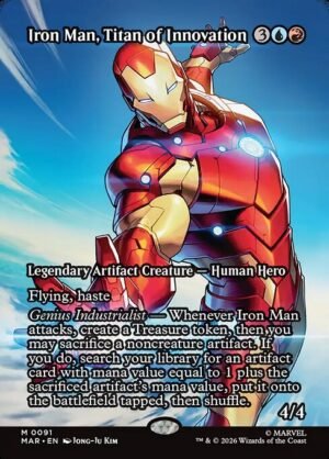 Iron Man, Titan of Innovation<br /><span class="collector-number">Collector No. 91</span>