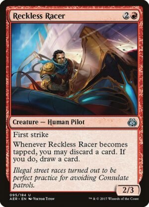 Reckless Racer - Foil<br /><span class="collector-number">Collector No. 95</span>