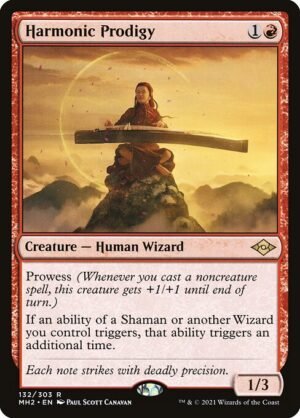Harmonic Prodigy - Foil<br /><span class="collector-number">Collector No. 132</span>