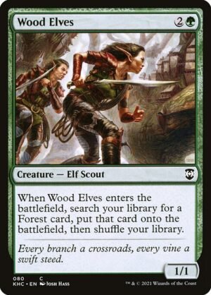 Wood Elves<br /><span class="collector-number">Collector No. 80</span>
