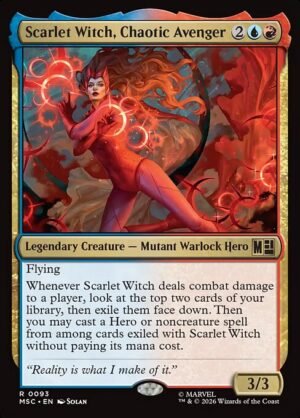 Scarlet Witch, Chaotic Avenger<br /><span class="collector-number">Collector No. 93</span>