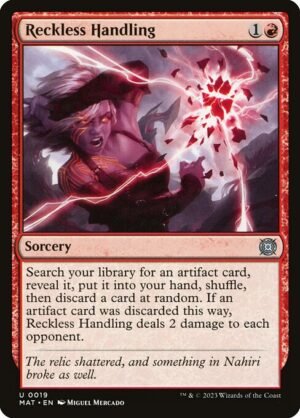 Reckless Handling - Foil<br /><span class="collector-number">Collector No. 19</span>