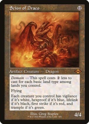 Scion of Draco - Foil<br /><span class="collector-number">Collector No. 431</span>