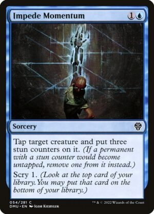 Impede Momentum - Foil<br /><span class="collector-number">Collector No. 54</span>