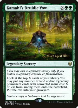 Kamahl's Druidic Vow - Foil<br /><span class="collector-number">Collector No. 166s</span>