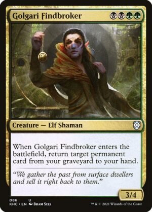 Golgari Findbroker<br /><span class="collector-number">Collector No. 86</span>