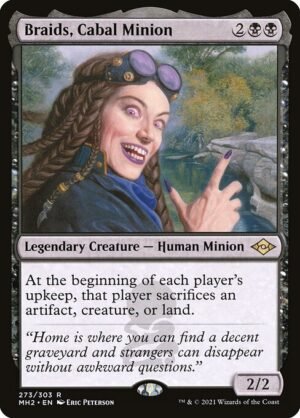 Braids, Cabal Minion - Etched<br /><span class="collector-number">Collector No. 273</span>