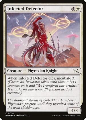 Infected Defector - Foil<br /><span class="collector-number">Collector No. 18</span>