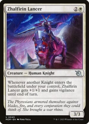 Zhalfirin Lancer - Foil<br /><span class="collector-number">Collector No. 45</span>